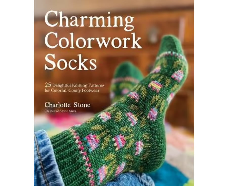 Charming Colourwork Socks by Charlotte Stone