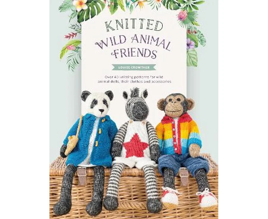 Knitted Wild Animal Friends - Louise Crowther