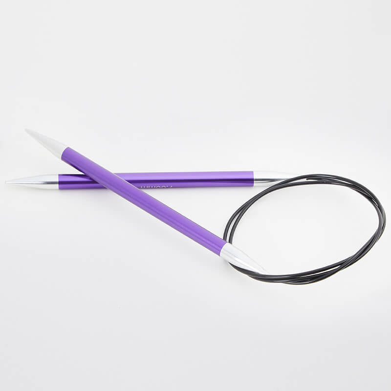 Zing Fixed Circular Needles 80cm - Knit Pro