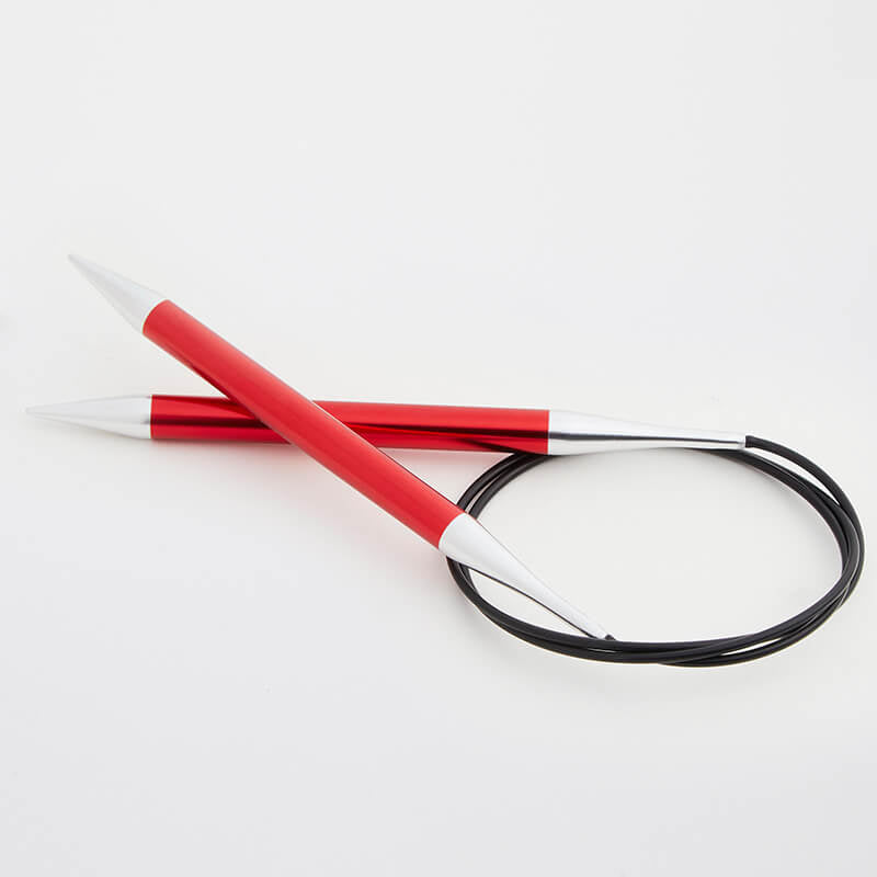 Zing Fixed Circular Needles 60cm - Knit Pro