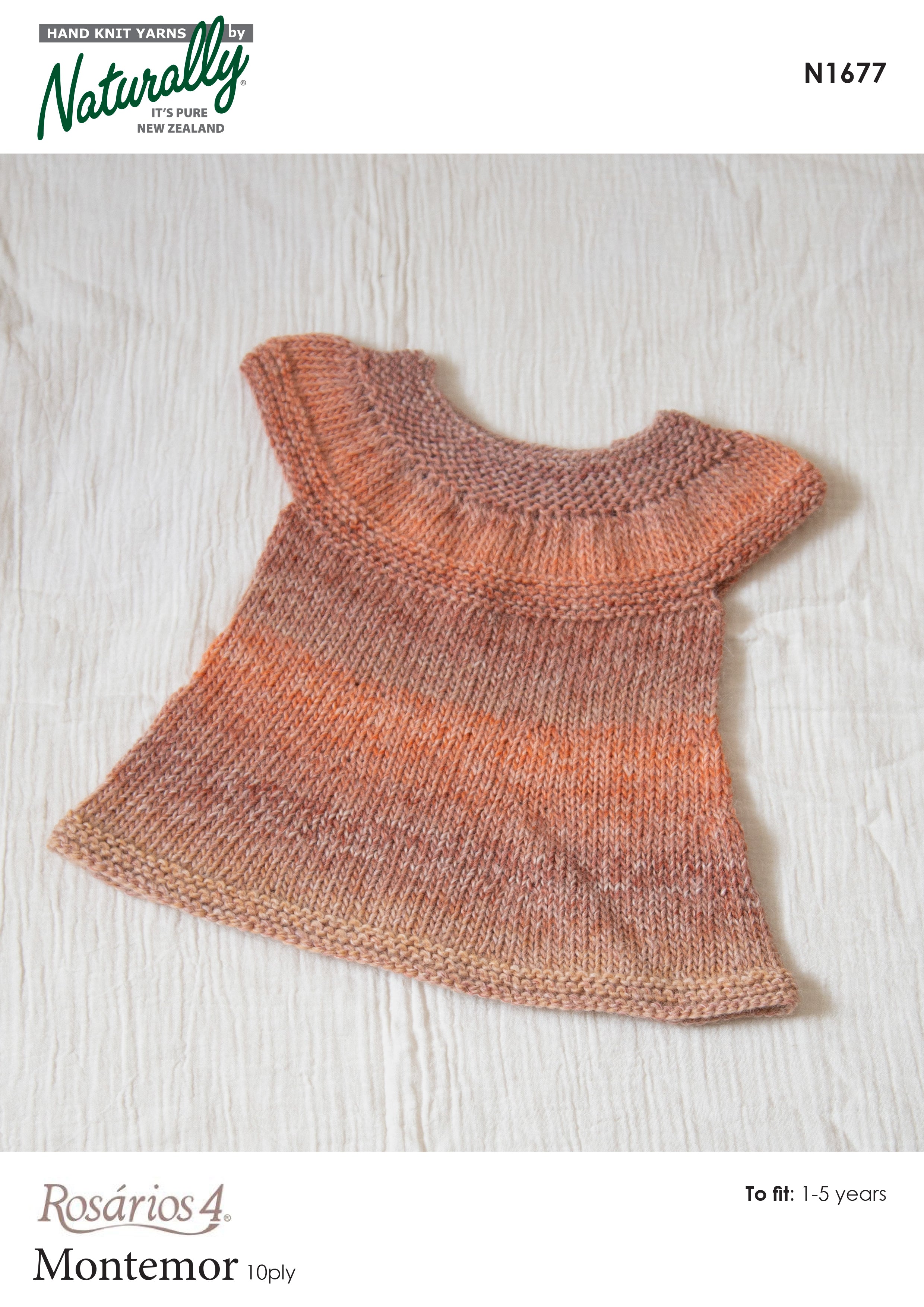 Swing Tunic for Girls N1677