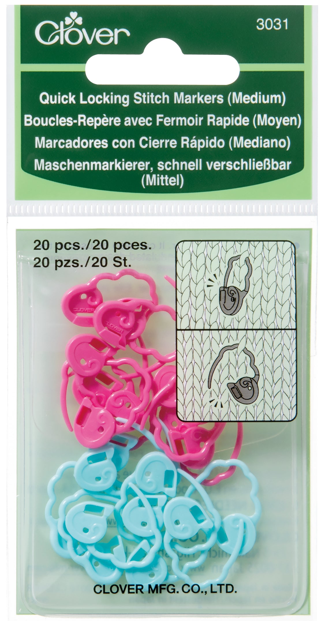 Stitch Markers - Clover
