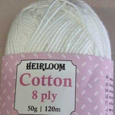 Heirloom Cotton 8ply