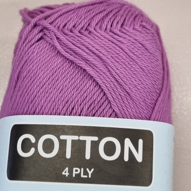 Heirloom cotton 4 ply yarn