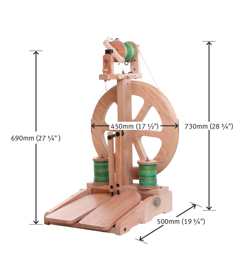Kiwi 3 Spinning Wheel - PREORDER