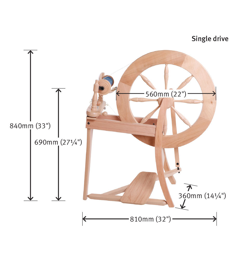 Traditional Spinning Wheel - PREORDER