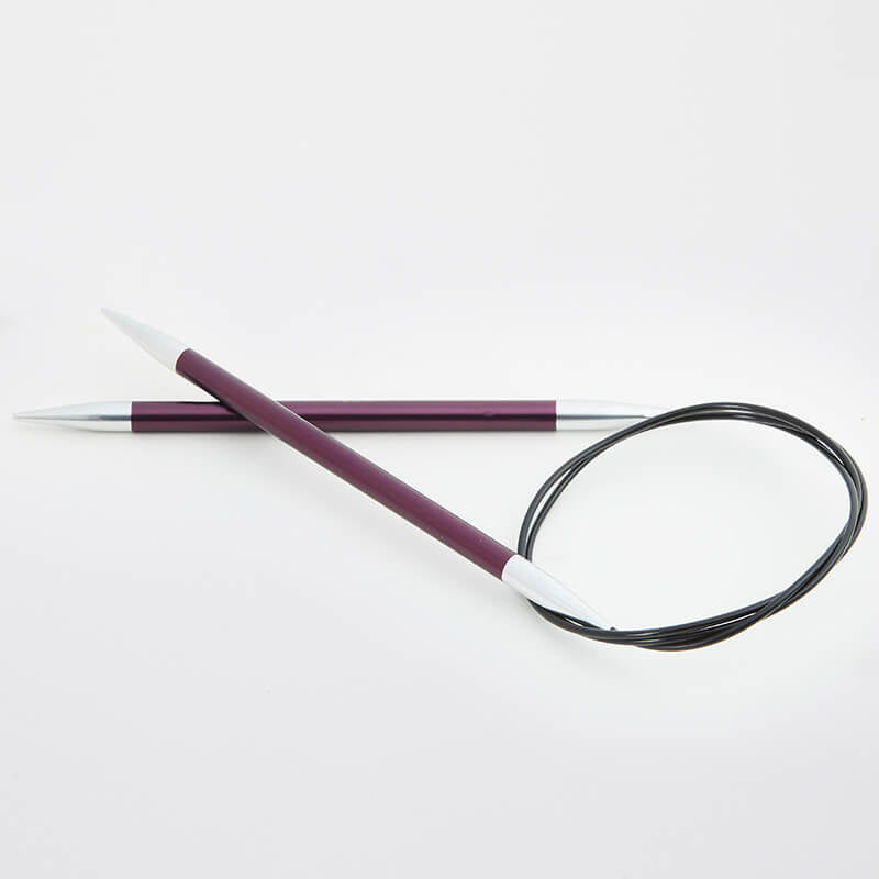 Zing Fixed Circular Needles 60cm - Knit Pro