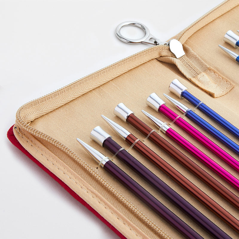 Zing Single Pointed/Straight Needle Set - Knit Pro
