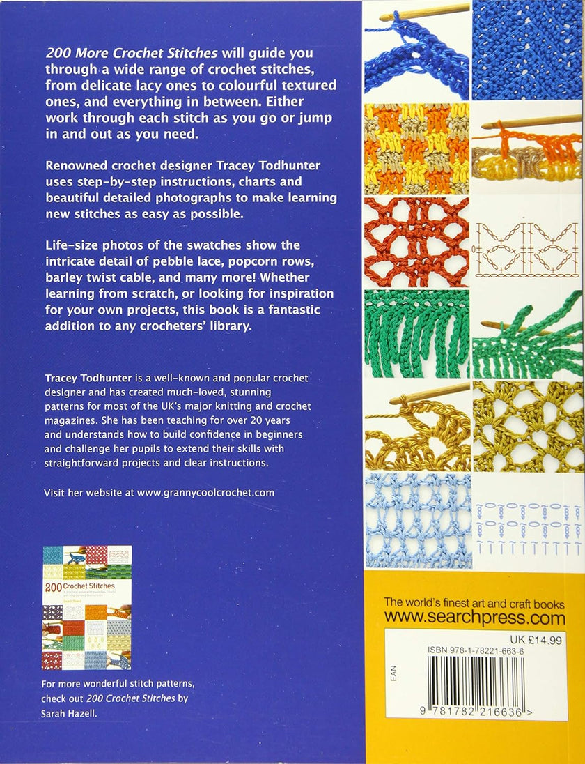 200 More Crochet Stitches - Tracey Todhunter