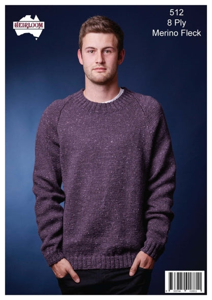 Classic Raglan V or Round Neck Jumper