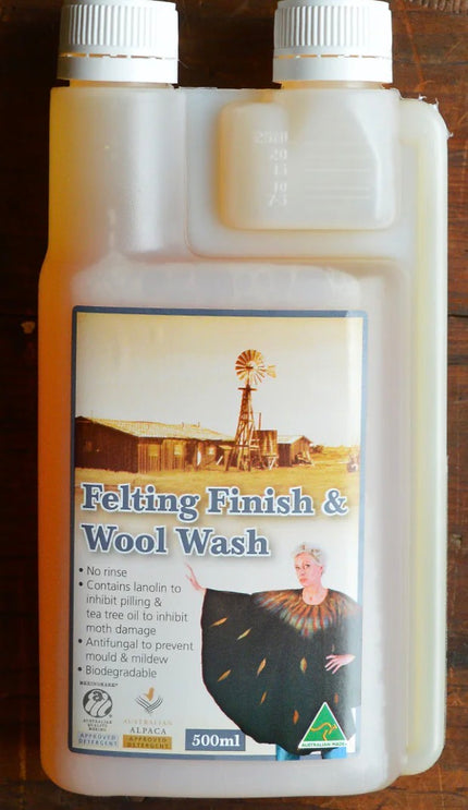 Felting Finish & Wool Wash - 500ml
