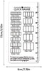 Quick Gauge - Transparent Knitting Gauge Measuring Tool