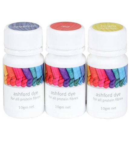 Ashford Dye Primary Colour Kit