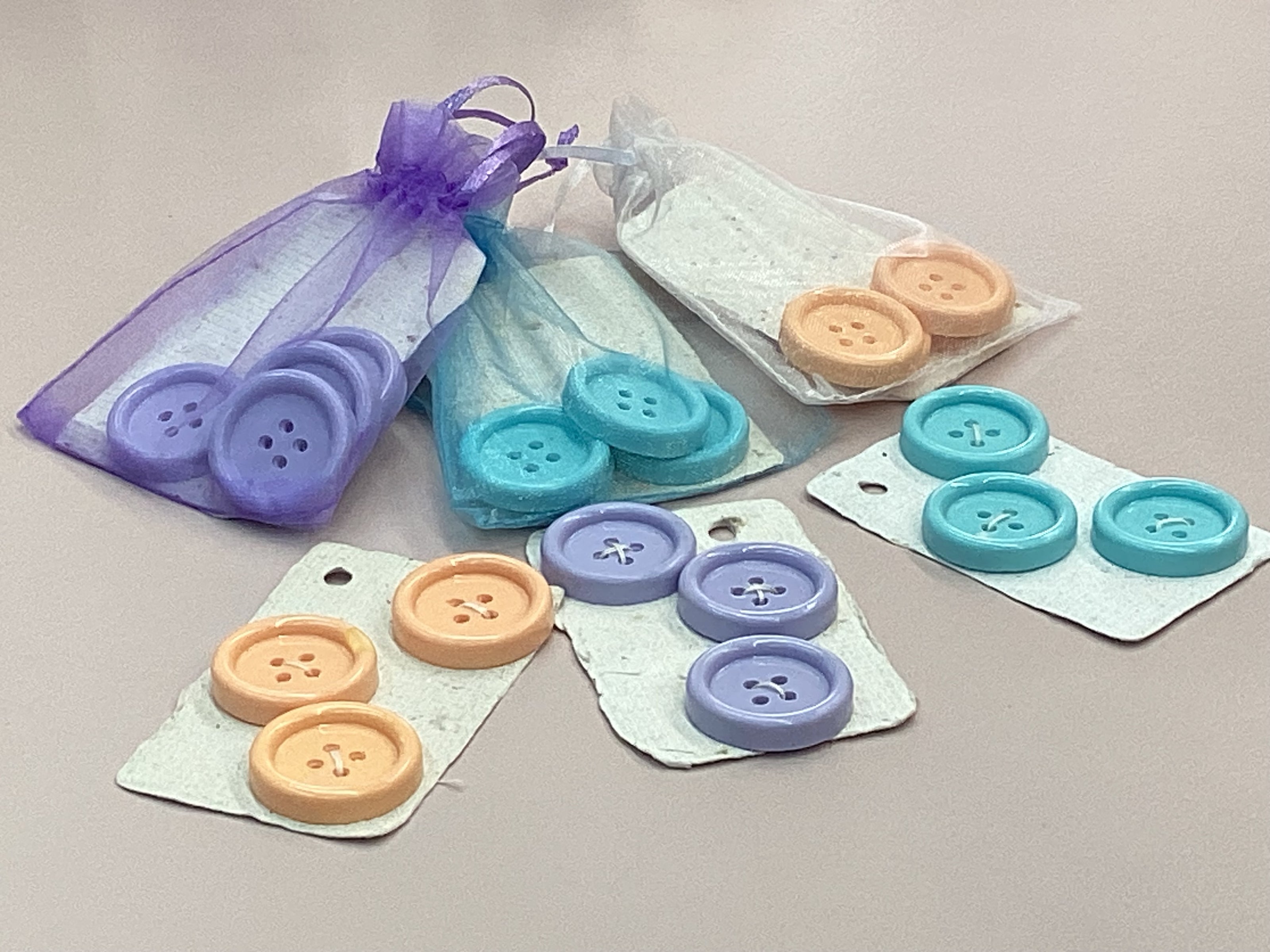 Buttons. Resin