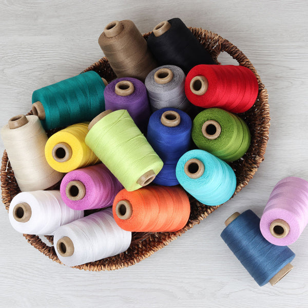 Mercerised Cotton 5/2 - 200g cone - Ashford