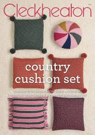 Cleckheaton Country Cushion Set pattern leaflet