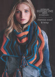 Cleckheaton Chevron Scarf & Wrap pattern leaflet
