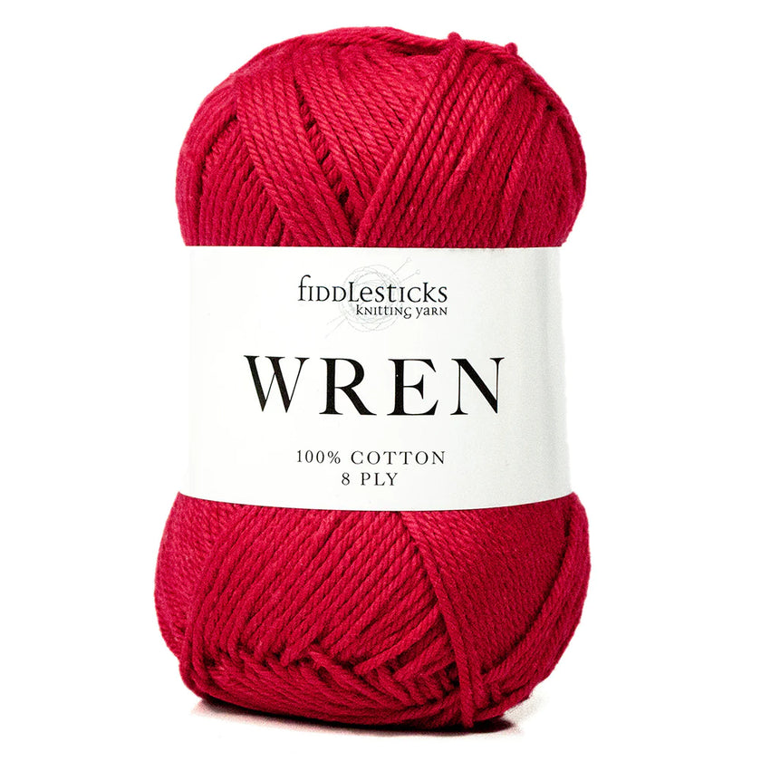 Fiddlesticks Wren 100% Cotton 8ply - 50g