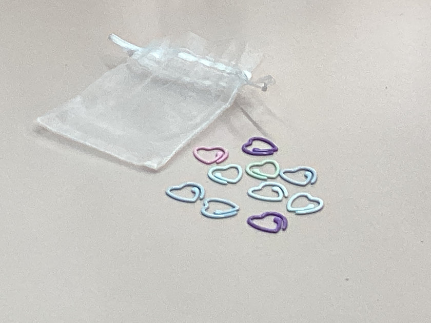 Stitch markers. Split or hexagon