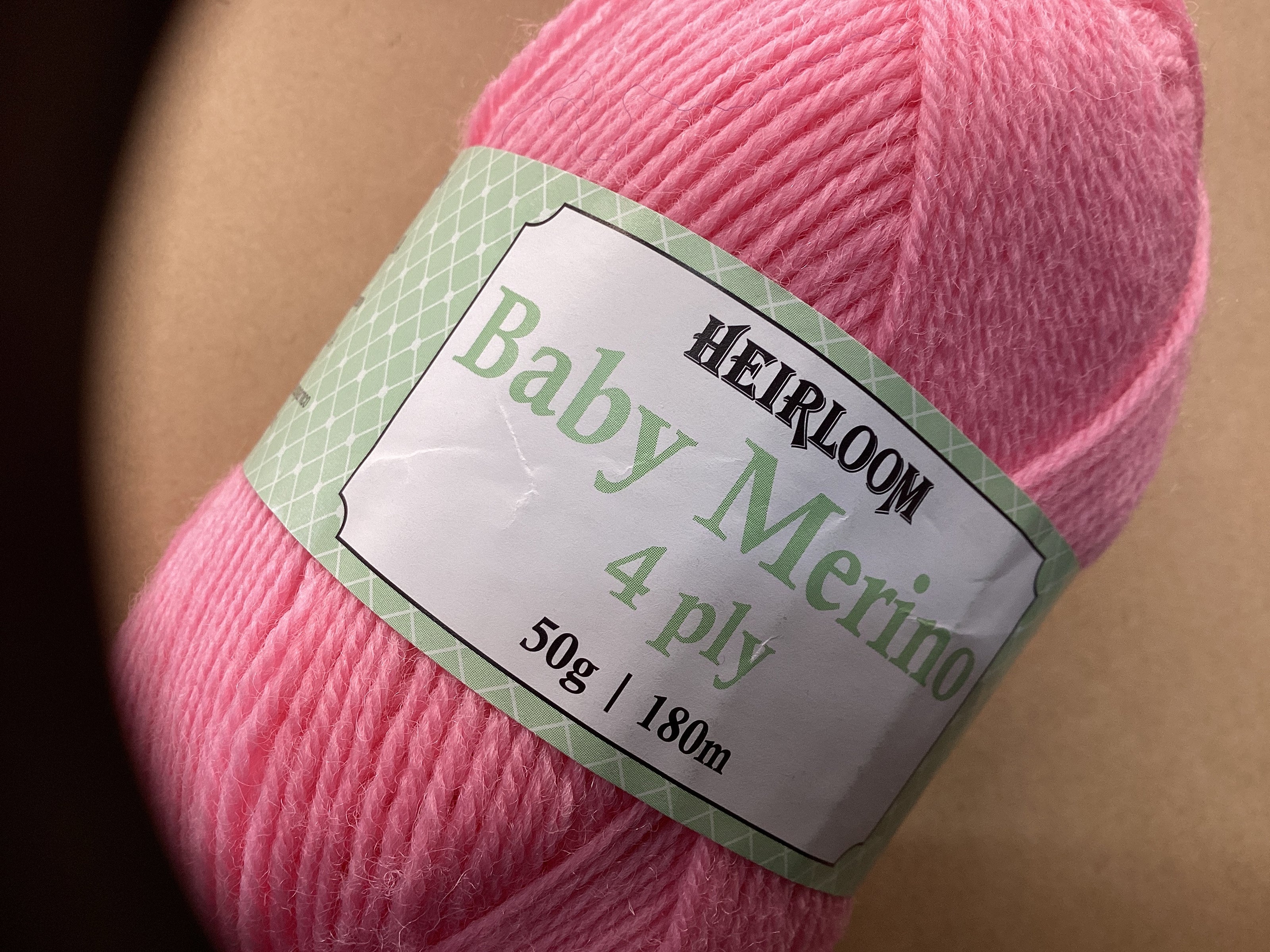 Heirloom Baby Merino 4ply - 50g