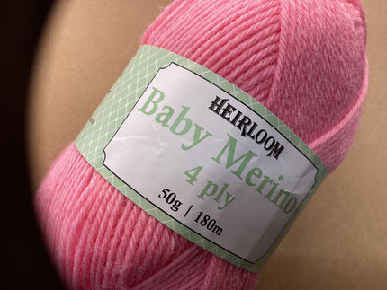 Heirloom Baby Merino 4ply - 50g