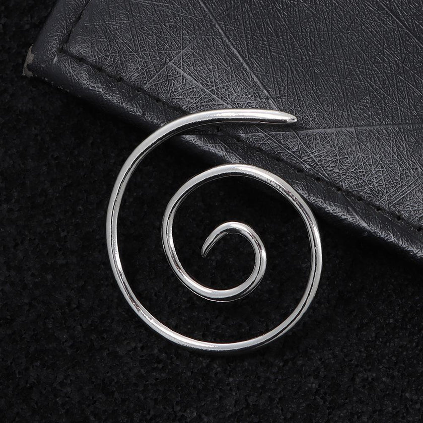 Spiral Cable Needle/Shawl Pin