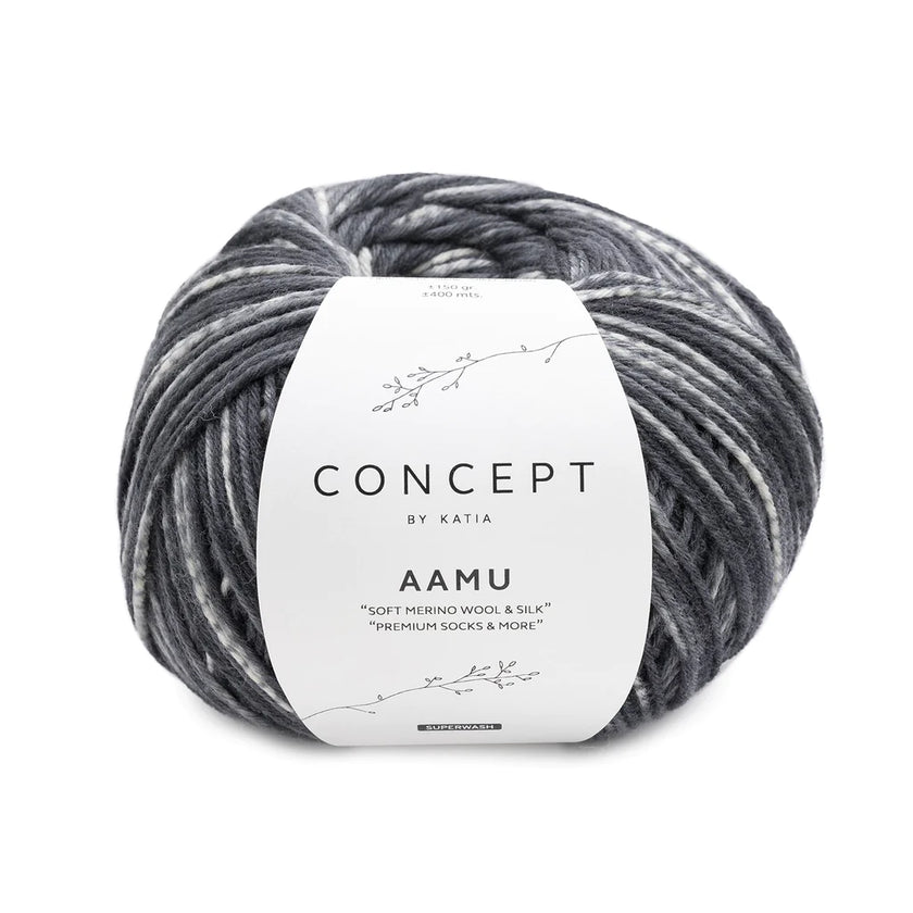 Concept AAMU by Katia soft merino wool and silk