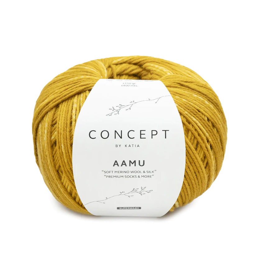 Concept AAMU by Katia soft merino wool and silk