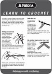 Learn to Crochet Leaflet