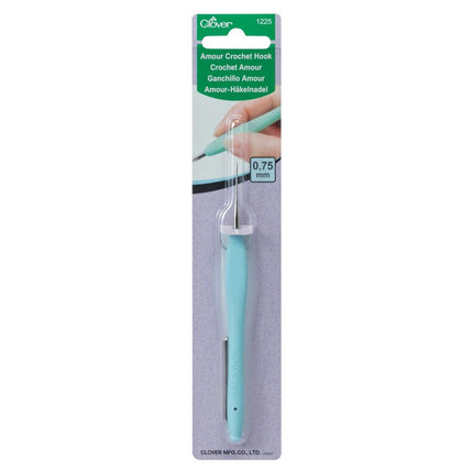 CLOVER AMOUR 0.75MM STEEL CROCHET HOOK