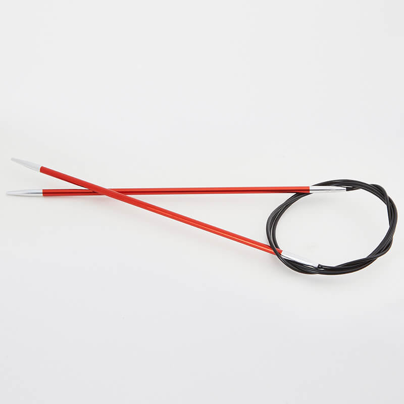 Zing Fixed Circular Needles 80cm - Knit Pro