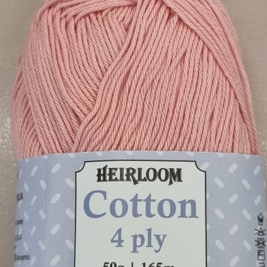 Heirloom cotton 4 ply yarn