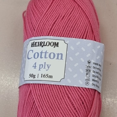 Heirloom cotton 4 ply yarn