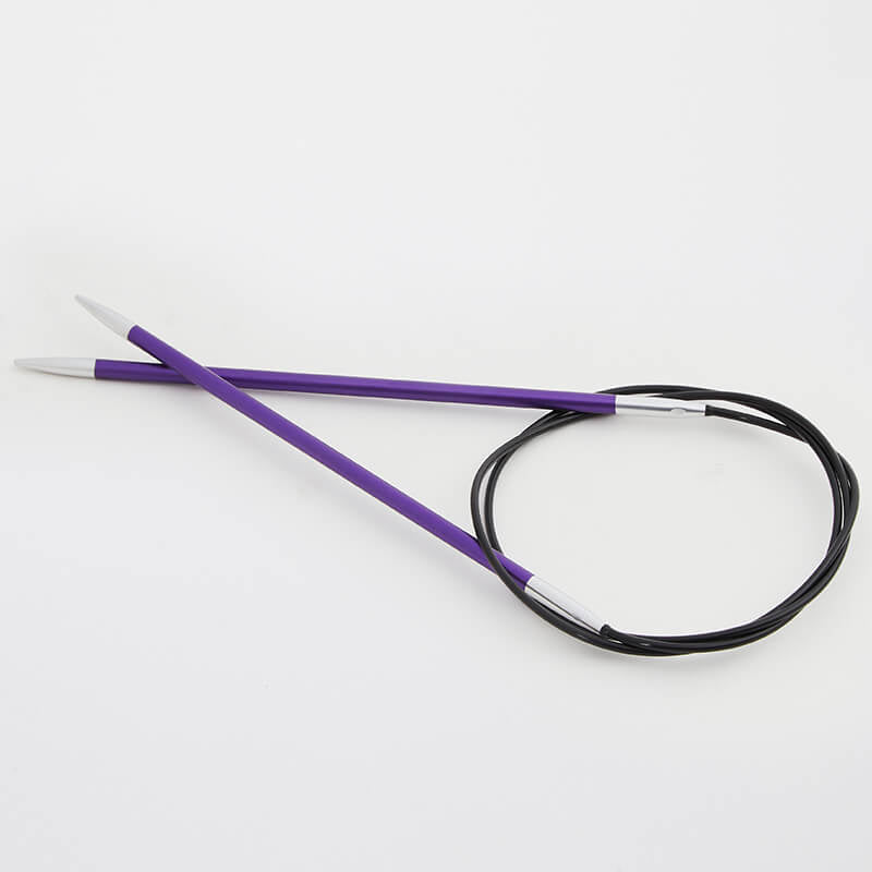 Zing Fixed Circular Needles 80cm - Knit Pro