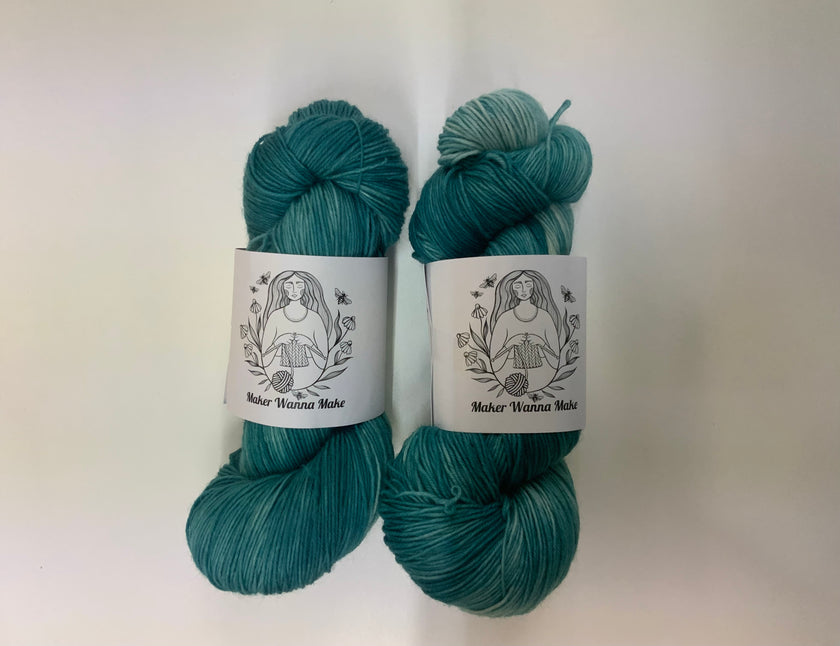 Hand Dyed Sock Yarn - 4 ply - 100g