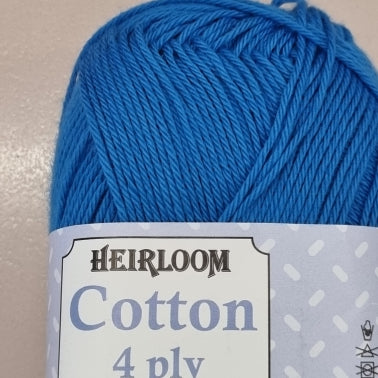 Heirloom cotton 4 ply yarn