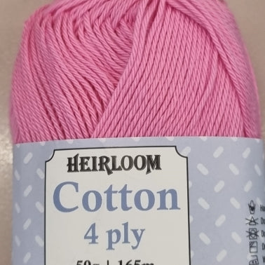 Heirloom cotton 4 ply yarn