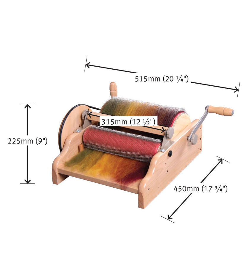 Drum Carder - Ashford - PREORDER