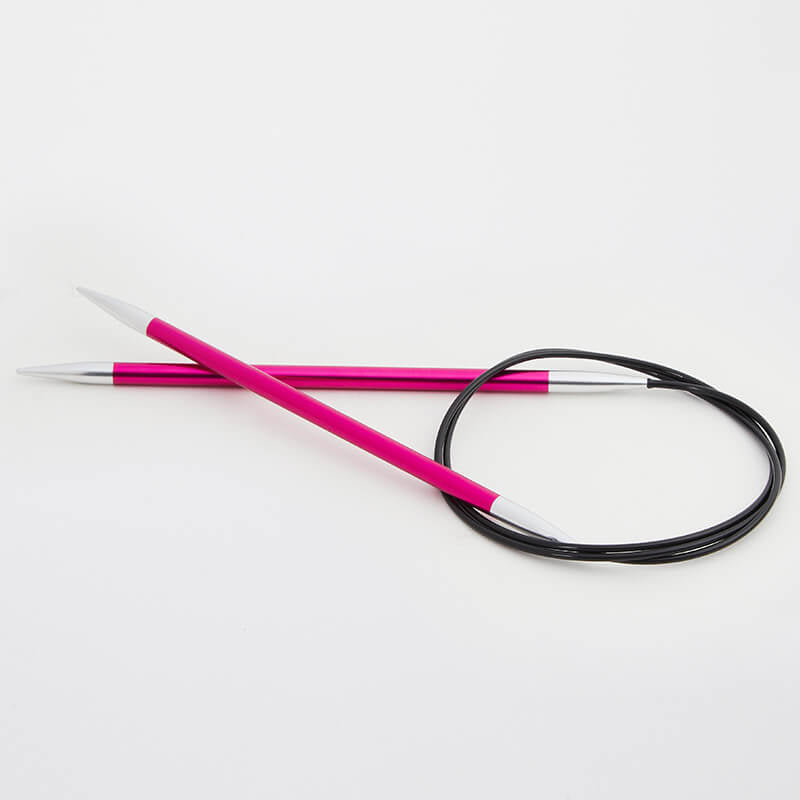 Zing Fixed Circular Needles 60cm - Knit Pro