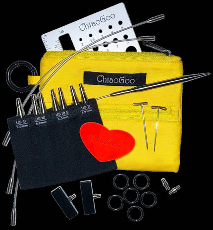 Chiaogoo Twist Shorties Set yellow