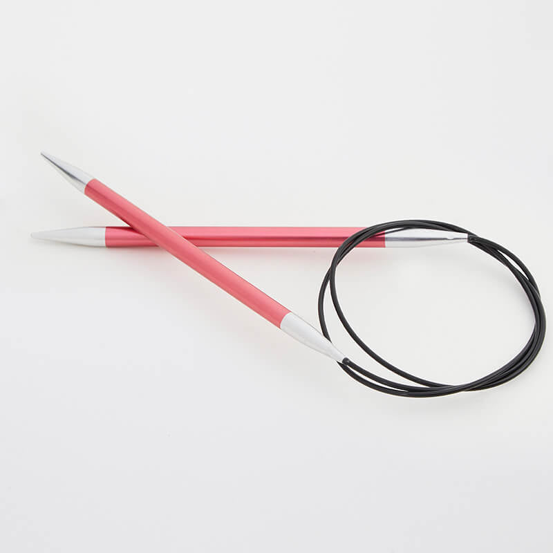 Zing Fixed Circular Needles 60cm - Knit Pro