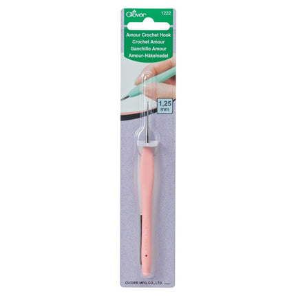 CLOVER AMOUR 1.25MM STEEL CROCHET HOOK